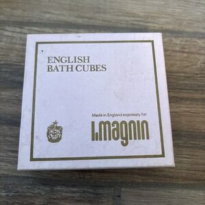 I.Magnin English Bath Cubes for Visitors, 9 soap cakes, Made by Bronnley